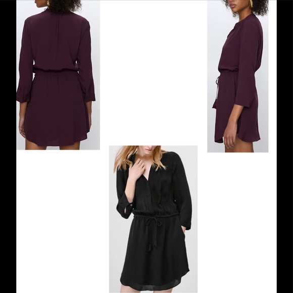 Aritzia Babaton Bennett 100% Silk Black Dress EUC - Picture 2 of 10